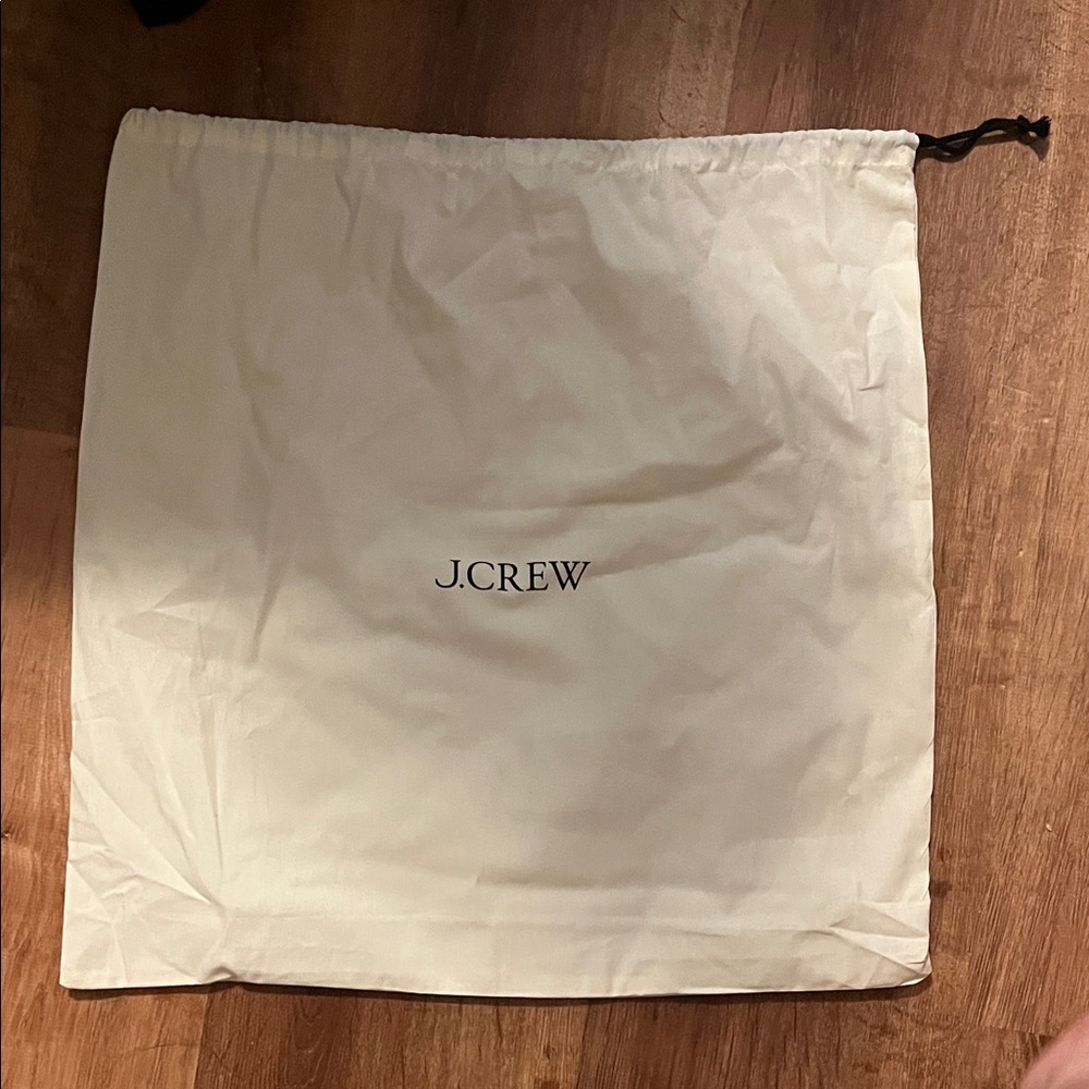 J.Crew Cream Dust Bag